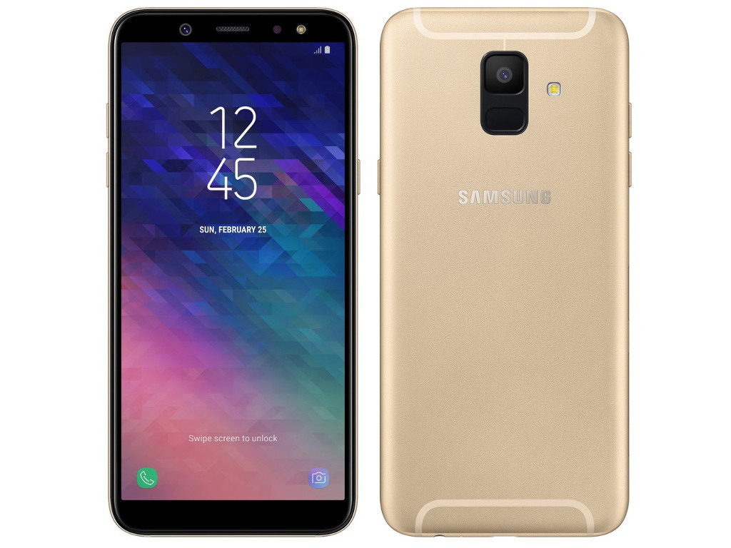 

Сотовый телефон Samsung SM-A600F Galaxy A6 2018 Gold, SM-A600F Galaxy A6 2018
