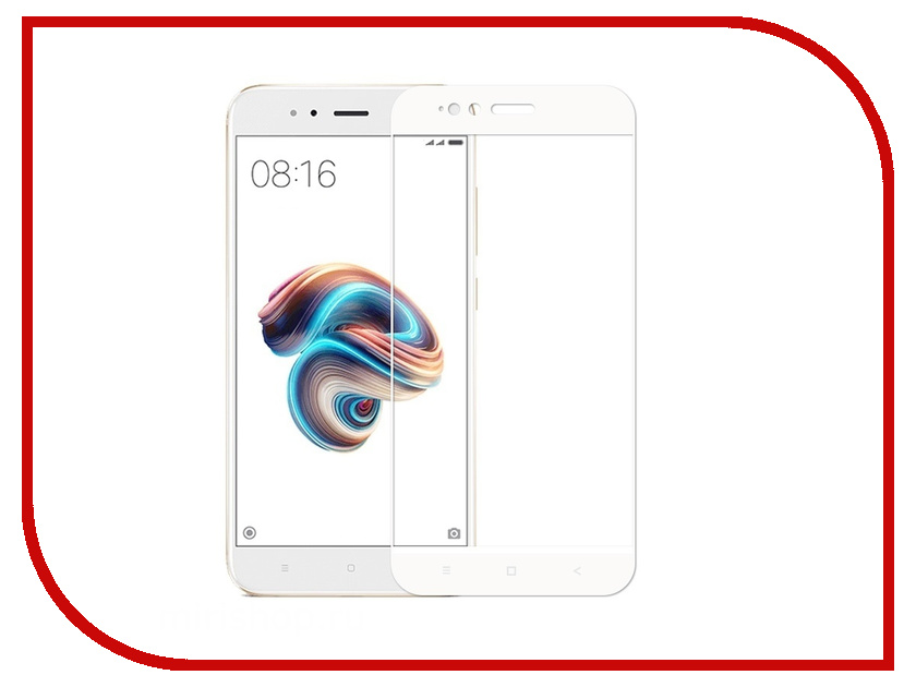 

Аксессуар Защитное стекло Xiaomi Mi A1 Gecko 5D 0.26mm White ZS26-GXMMIA1-5D-WH