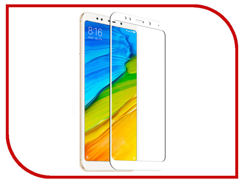 

Аксессуар Защитное стекло Xiaomi Redmi 5 Gecko 2D FullScreen White ZS26-GXREDMI-5-2D-WT