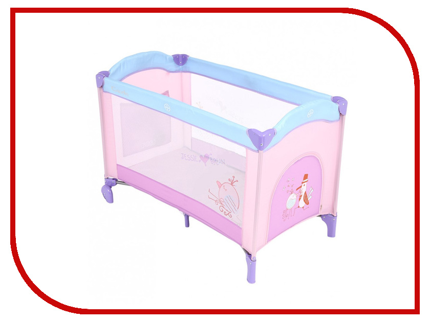 

Манеж-кровать Capella Sweet Time Hearts (B) Pink-Lilac