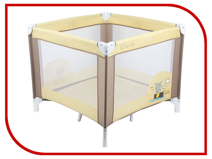 

Манеж-кровать Capella Sweet Time Owl (B/S) Yellow-Beige