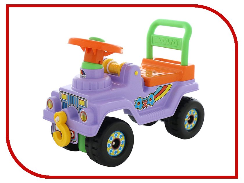 

Каталка Полесье Джип 4х4 - №2 Purple 62833