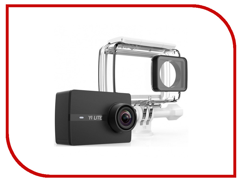 фото Экшн-камера YI Lite Action Camera Waterproof Case Kit Black Xiaomi