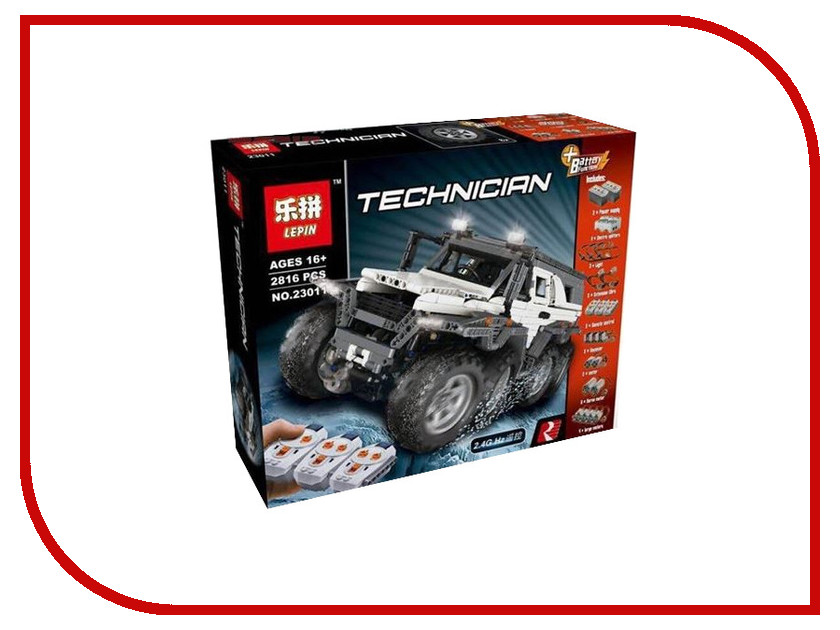 

Конструктор Lepin Авторос Шаман 8х8 23011