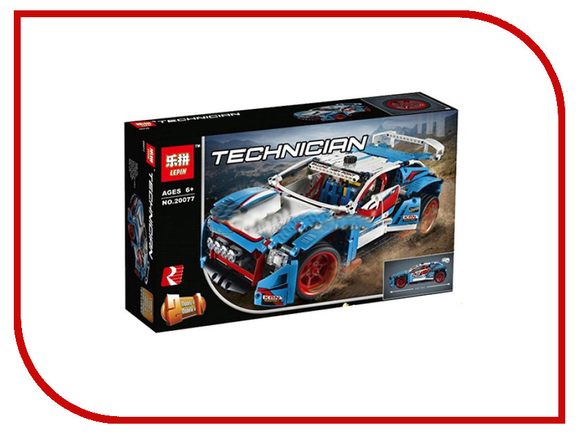 

Конструктор Lepin Гоночный автомобиль 20077