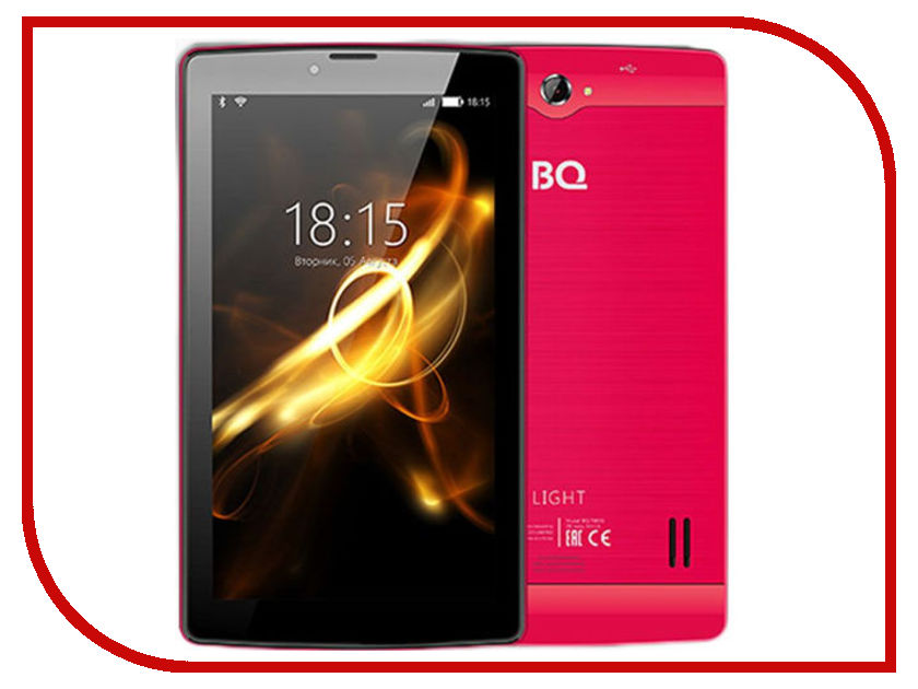 

Планшет BQ 7083G Light Red