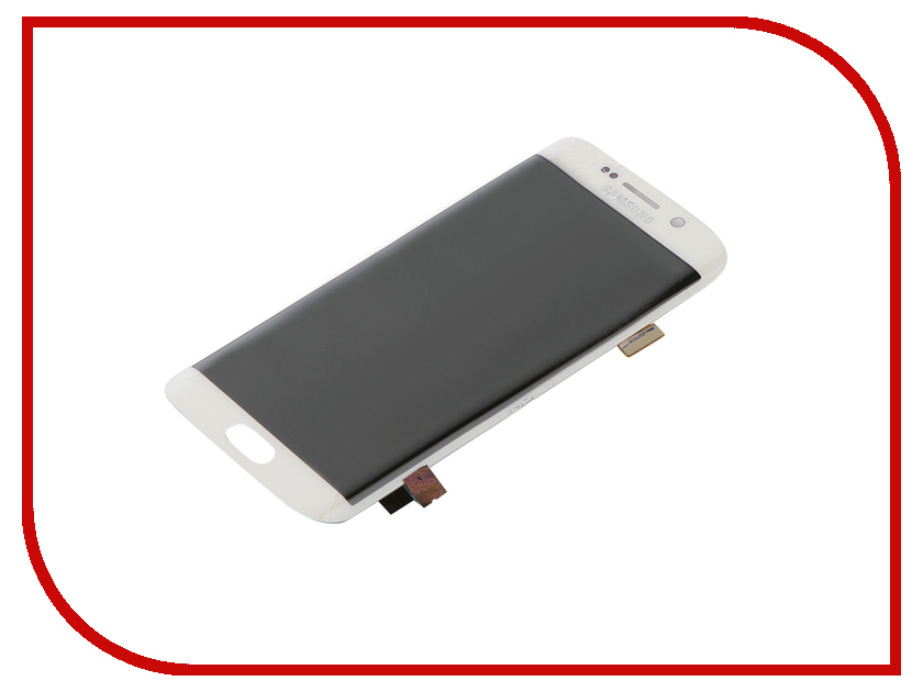 

Дисплей RocknParts Zip Samsung G925 Galaxy S6 Edge + тачскрин White, Galaxy S6 Edge