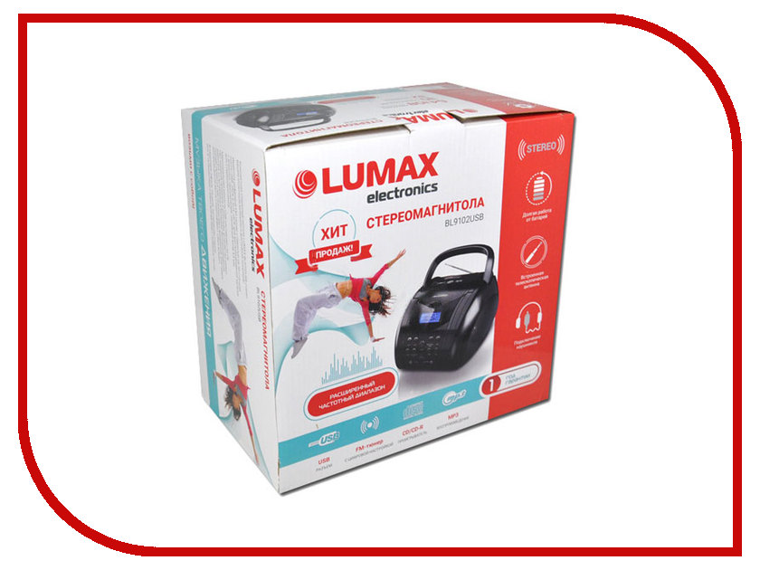 

Магнитола Lumax BL9102USB