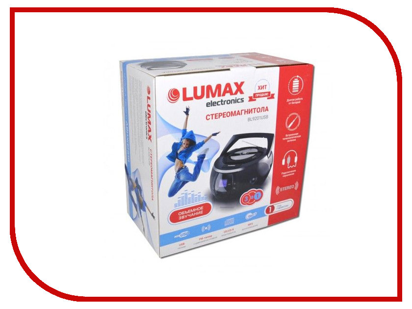 

Магнитола Lumax BL9201USB