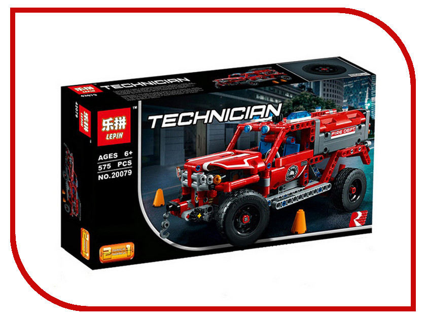 

Конструктор Lepin Technician Служба быстрого реагирования 575 дет. 20079