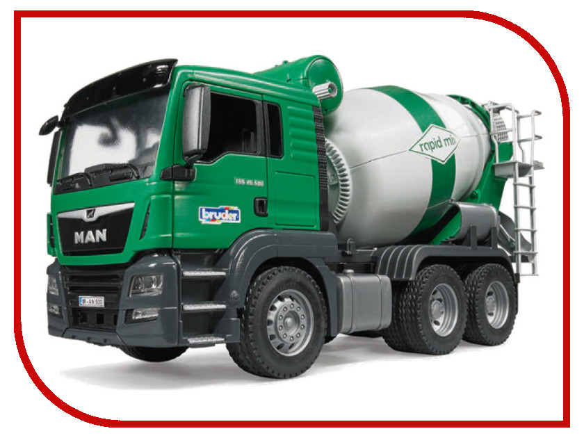 

Машина Bruder Бетономешалка MAN TGS 03-710