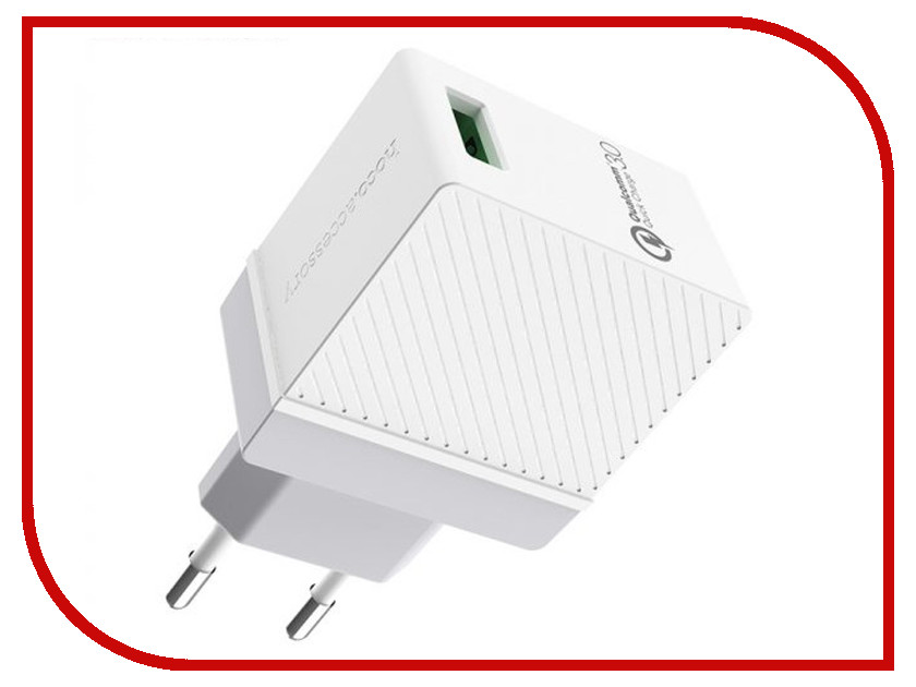 

Зарядное устройство HOCO C23 QC3.0 White