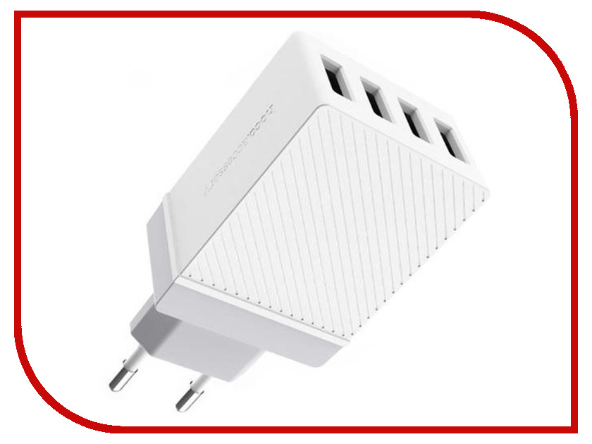 

Зарядное устройство HOCO C23B 4xUSB White