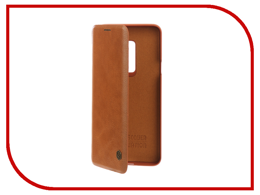 

Аксессуар Чехол Samsung Galaxy S9 Plus Nillkin Qin Leather Brown Q-LC SAM-GALAXY-S9+
