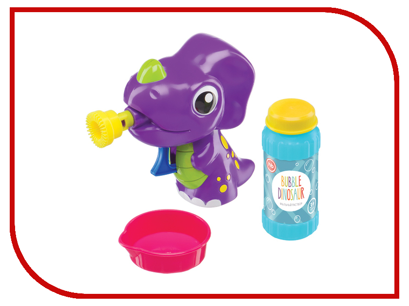 

Игрушка Happy Baby Bubble Dinosaur набор для мыльных пузырей 330407