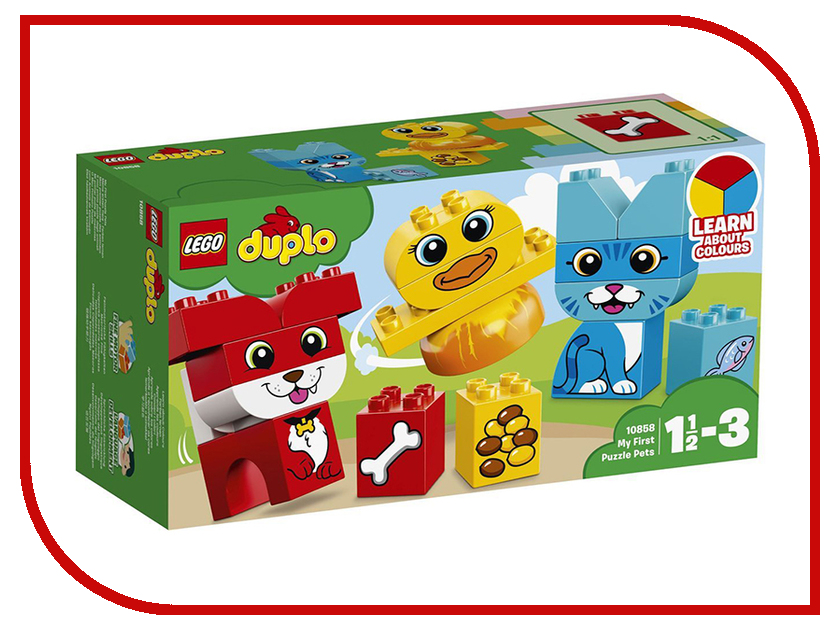 

Конструктор Lego Duplo Мои первые домашние животные 10858, 10858