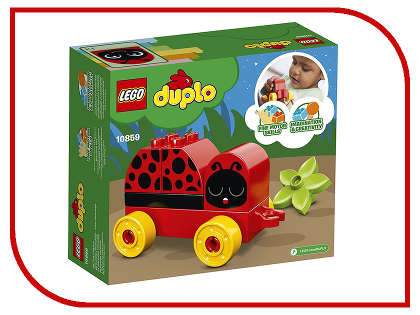 

Конструктор Lego Duplo Моя первая божья коровка 10859