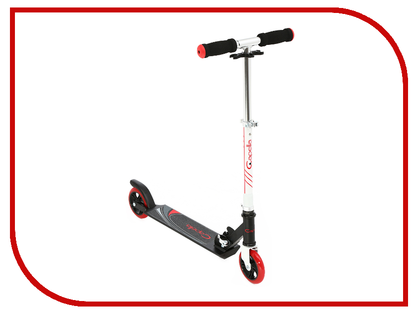 

Самокат Capella S-101-125 Black-Red