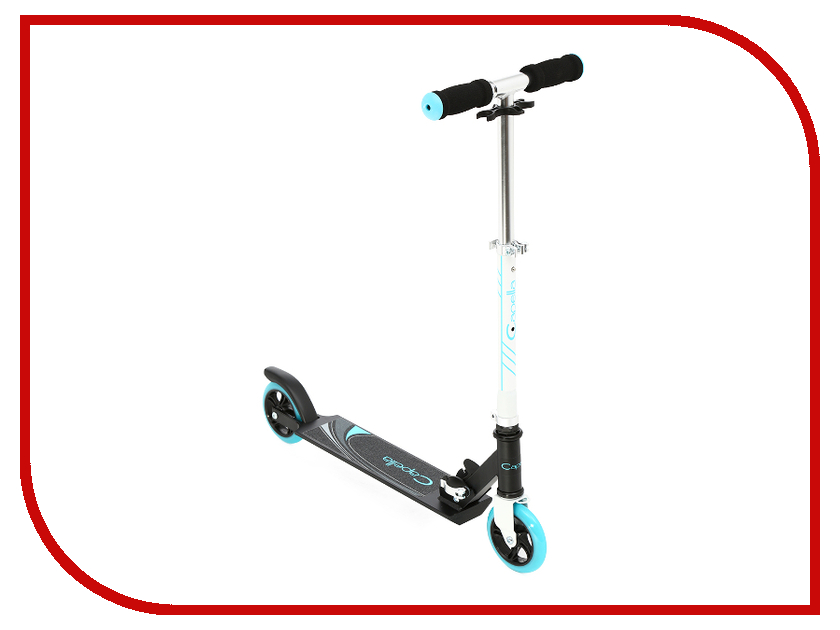 

Самокат Capella S-101-125 Black-Light Blue