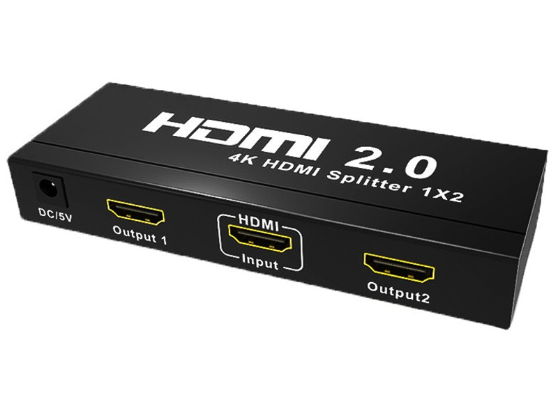 фото Сплиттер Palmexx 1HDMIx2HDMI 2160P 3D ver 2.0 PX/HDMI-2-4K