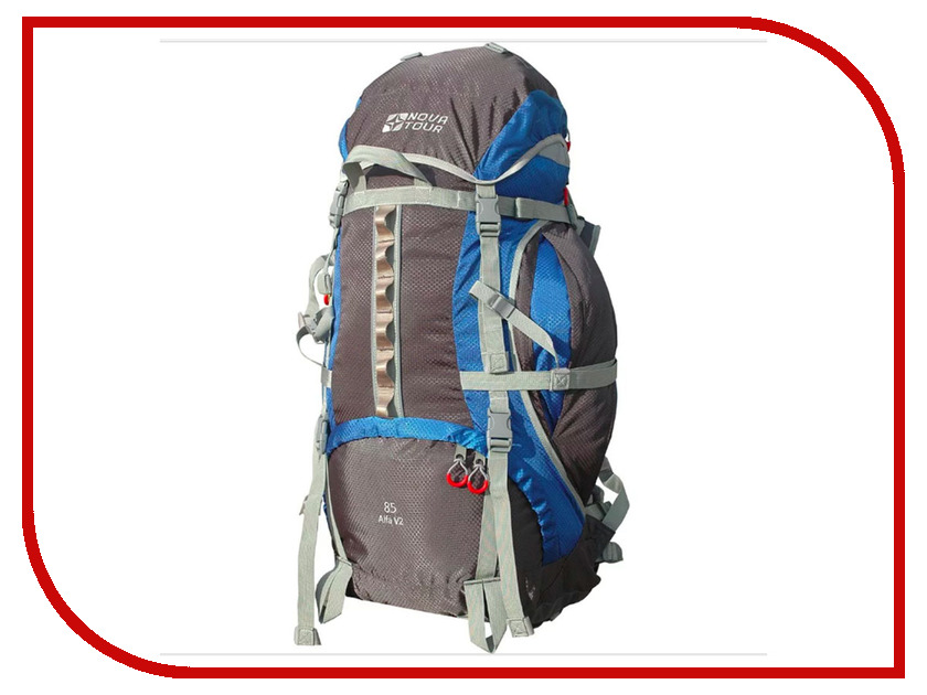 

Рюкзак Nova Tour Альфа 85 V2 Grey-Blue 95312-463-00