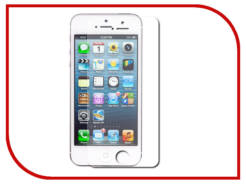 

Аксессуар Защитное стекло для APPLE iPhone 5S Ubik