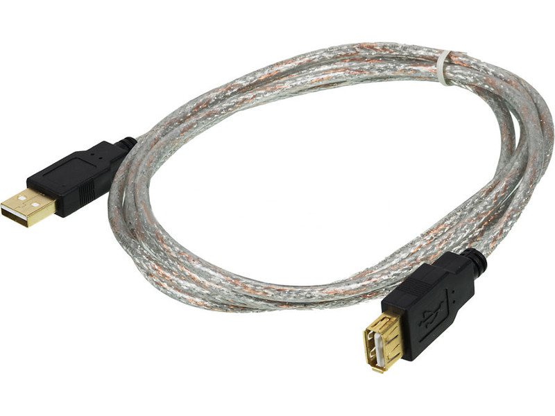 

Аксессуар Ningbo USB - USB 1.8m Transparent 841875, 841875