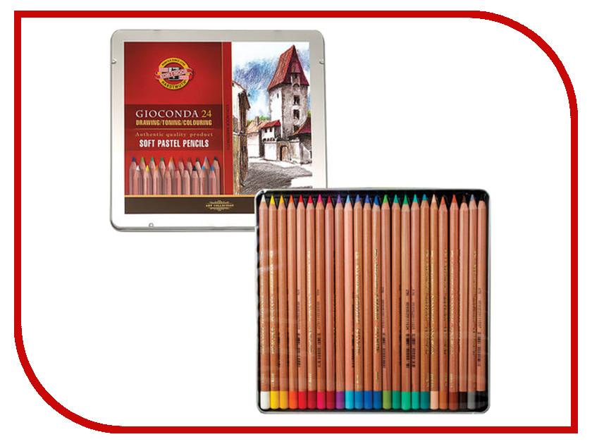 

Набор Карандаши Koh-i-Noor Gioconda 24 цветов 8828024001PL
