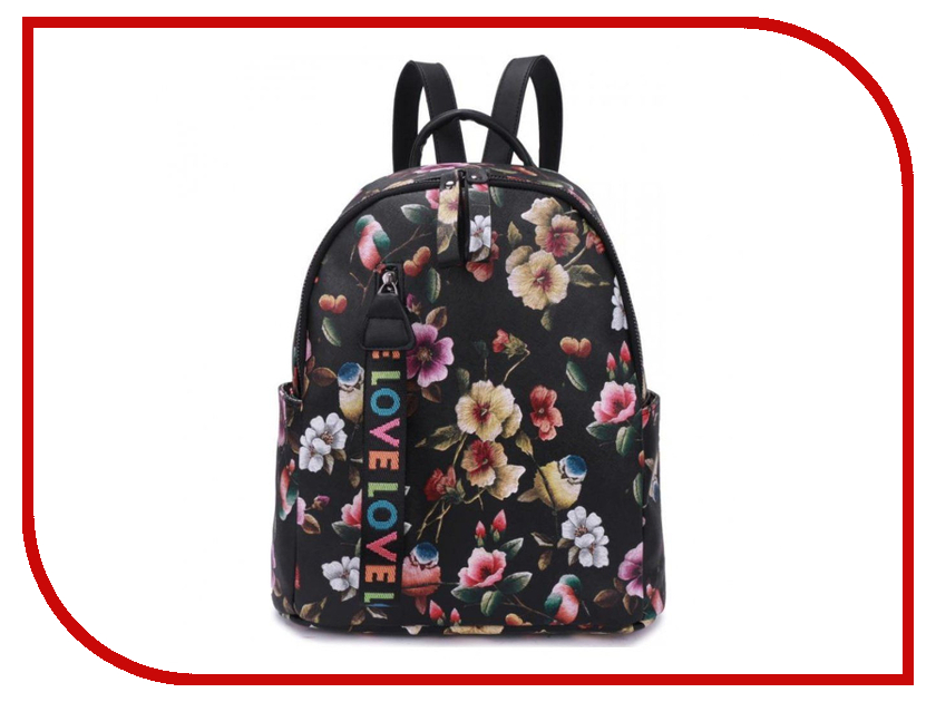

Рюкзак OrsOro DS-877/4 Black-Flowers