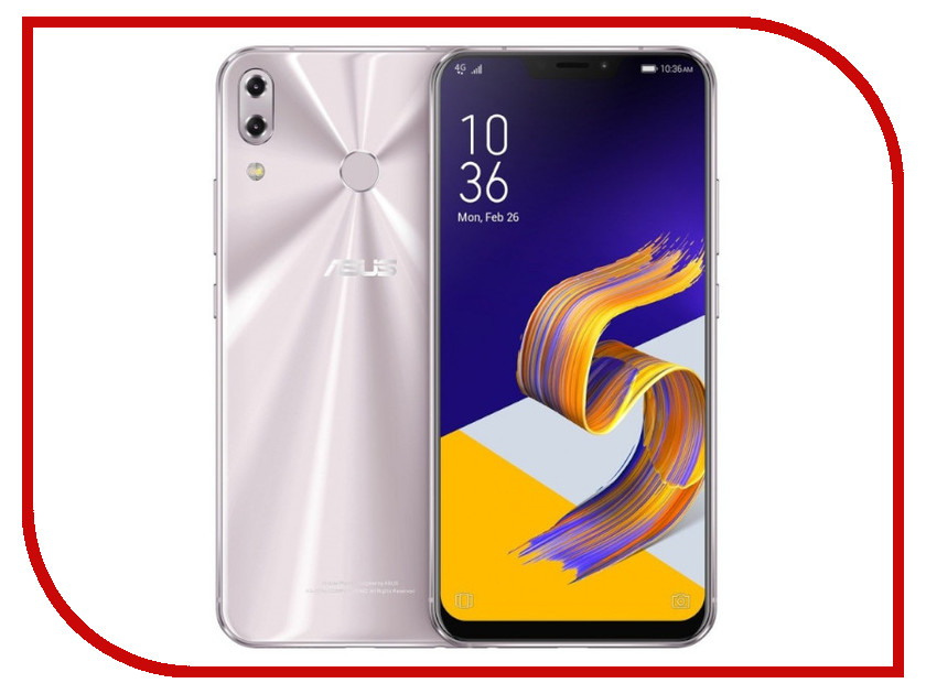 

Сотовый телефон ASUS ZenFone 5 ZE620KL 4/64GB Silver, ZenFone 5 ZE620KL 64Gb