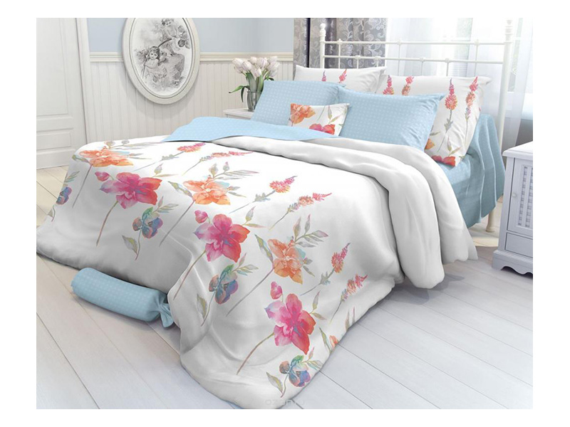 

Постельное белье Verossa Constante Color Flowers Комплект 1.5 спальный Перкаль 707890, Color Flowers 707890
