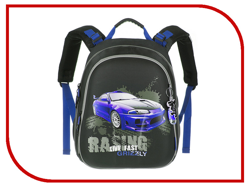 

Рюкзак Grizzly RA-878-6/2 Black-Blue