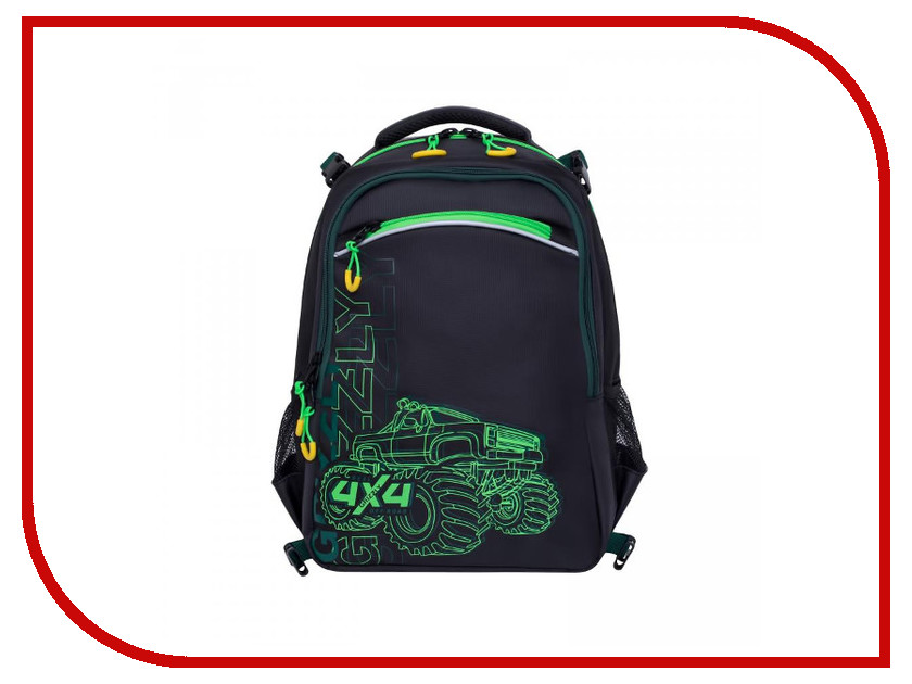 

Рюкзак Grizzly RB-864-2/2 Black-Green