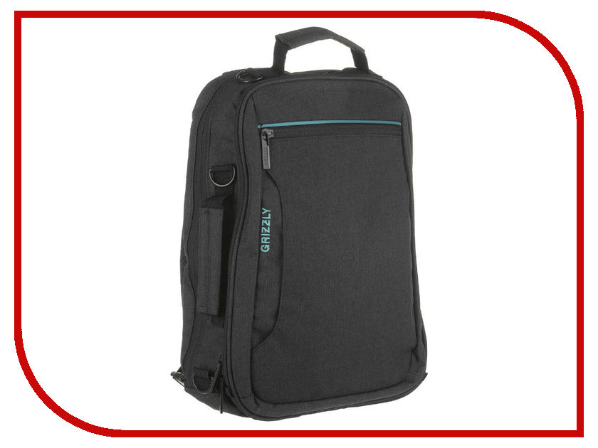 

Рюкзак Grizzly RU-805-1/1 Black-Turquoise