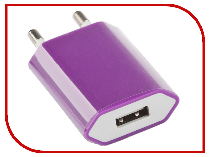 

Зарядное устройство Liberty Project USB 1А R0003921 Lilac