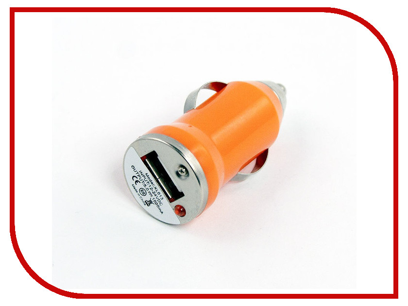 

Зарядное устройство Liberty Project 1xUSB Orange R0003910