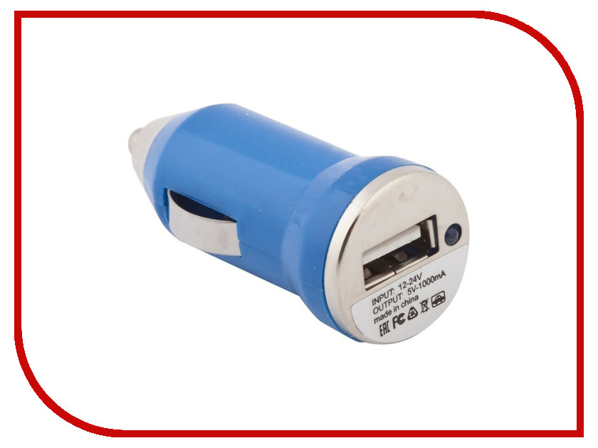 

Зарядное устройство Liberty Project 1xUSB Blue SM000325