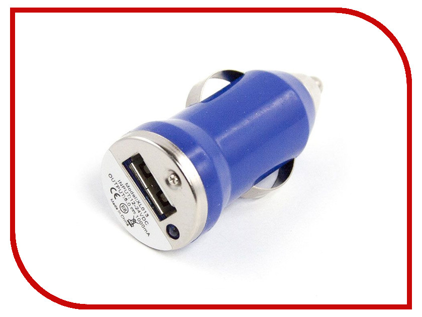 

Зарядное устройство Liberty Project 1xUSB Blue R0003912