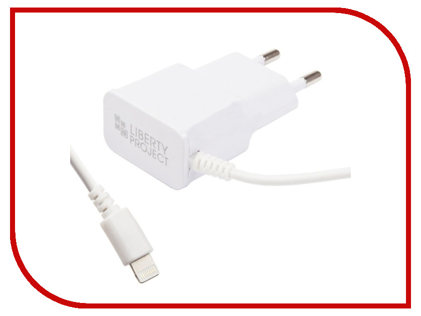 

Зарядное устройство Liberty Project 2.1А Apple 8 pin White 0L-00030222, 0L-00030222