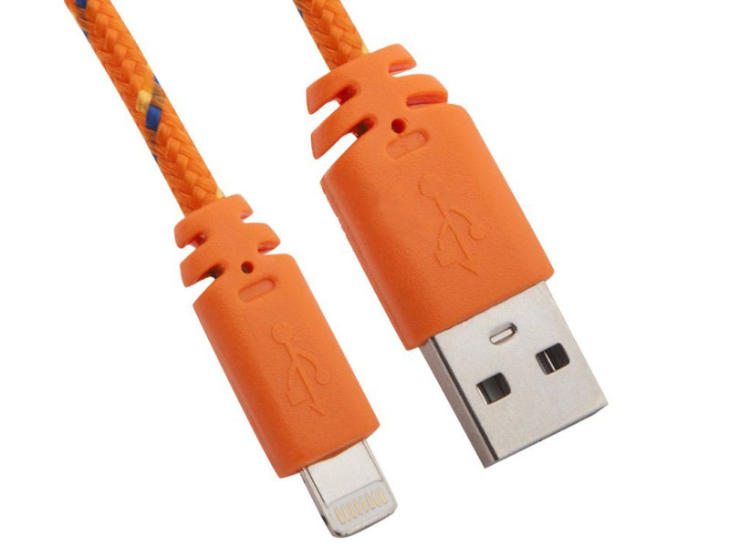 

Аксессуар Liberty Project USB-Lightning 8 pin 1m Orange 0L-00001176, 0L-00001176