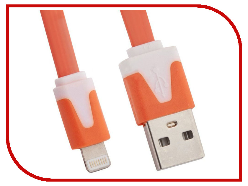 

Аксессуар Liberty Project USB-Lightning 8 pin 1m Orange SM000322