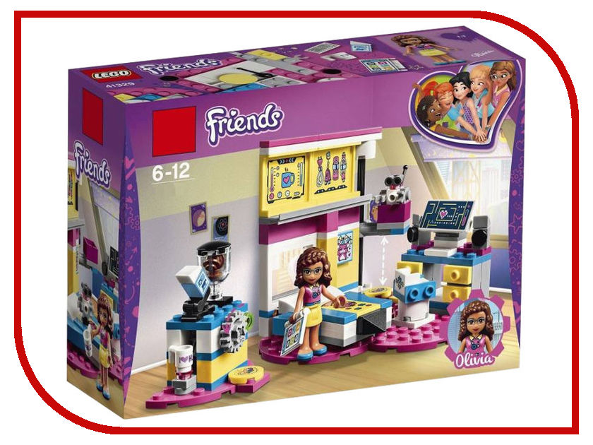 

Конструктор Lepin Girls Club Комната Оливии 182 дет. 01054