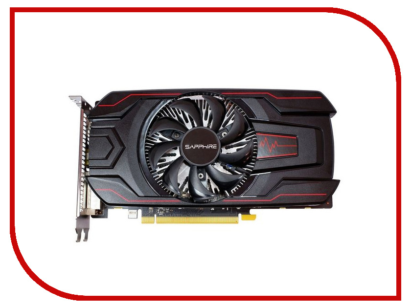 фото Видеокарта Sapphire Pulse Radeon RX 560 1226Mhz PCI-E 3.0 4096Mb 6000Mhz 128 bit DVI HDMI HDCP 11267-18-20G