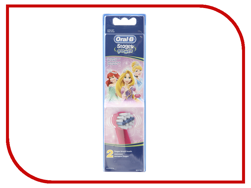 

Сменные насадки Braun Oral-B Stages Power EB10K / EB10-2 Kids Disney Принцессы, EB10K