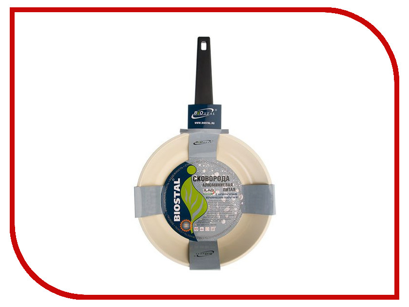 

Сковорода Biostal Bio-FPD-24 24 см Blue-Beige, Bio-FPD-24