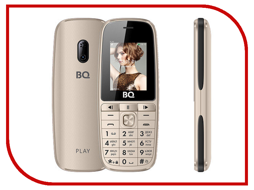

Сотовый телефон BQ BQ-1841 Play Gold