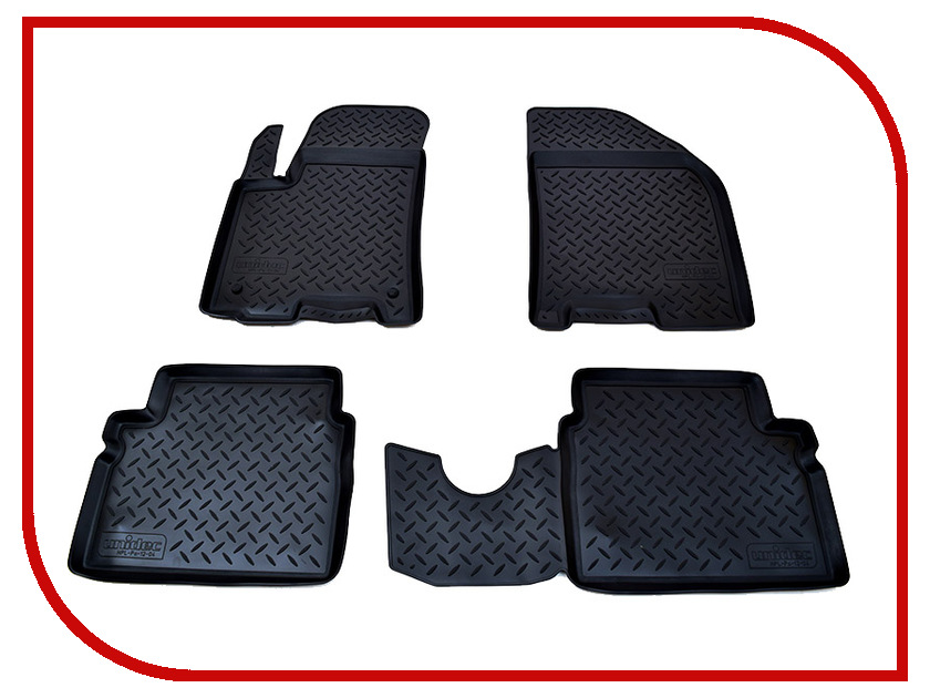 

Коврик Norplast Chevrolet Aveo 06- / 11- NPL-Po-12-04