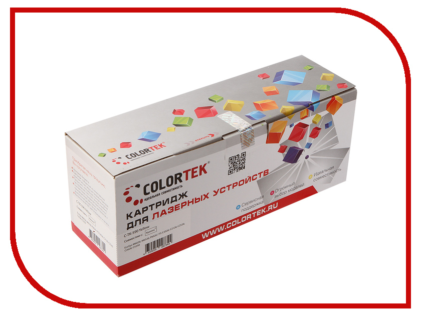 

Картридж Colortek TK-590y Yellow для Kyocera FS-C2026/2126MFP