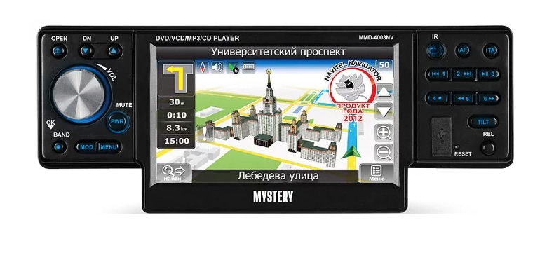 фото Автомагнитола mystery mmd-4003nv