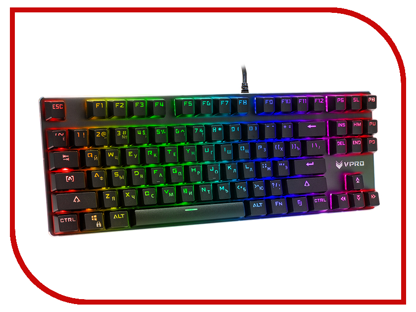 

Клавиатура Rapoo V500RGB Alloy Blue Switch Black